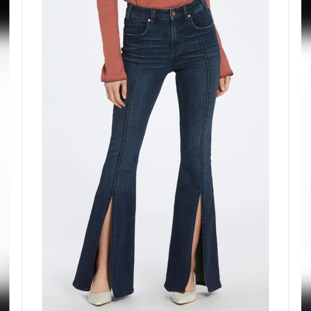 Dear John Mercy Flare Split Jeans - Picture 8 of 8